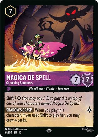 Image of Magica De Spell - Conniving Sorceress (54/204) - Whispers in the Well