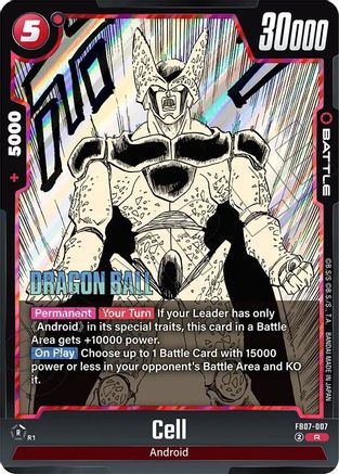 Image of Cell (FB07-007) - Manga Booster 02 Holofoil