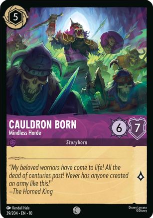 Image of Cauldron Born - Mindless Horde (39/204) - Whispers in the Well