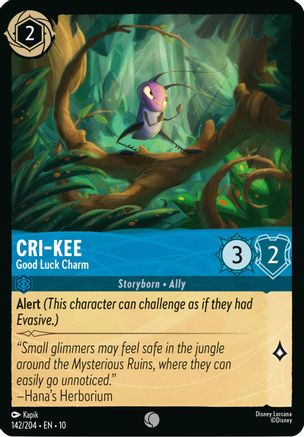 Image of Cri-Kee - Good Luck Charm (142/204) - Whispers in the Well