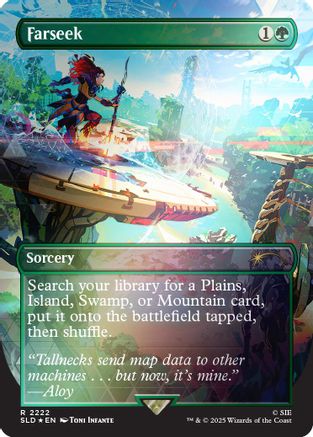 Image of Farseek (Rainbow Foil) (SLD-2222) - Secret Lair Drop Series Foil