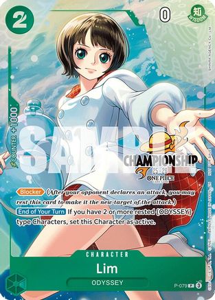 Image of Lim (CS 25-26 Event Pack Finalist Ver.) (P-079) - One Piece Promotion Cards Foil