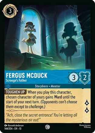 Image of Fergus McDuck - Scrooge's Father (144/204) - Whispers in the Well Cold Foil