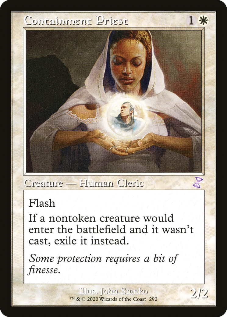 Image of Containment Priest (TSR-292) - Time Spiral Remastered Foil