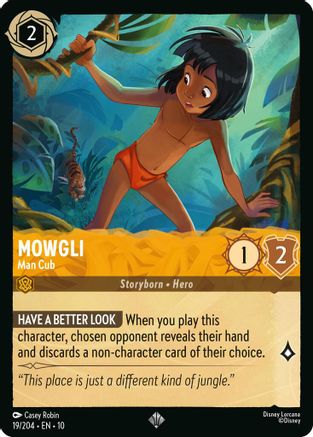 Image of Mowgli - Man Cub (19/204) - Whispers in the Well Cold Foil