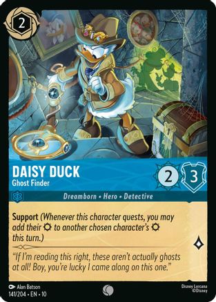 Image of Daisy Duck - Ghost Finder (141/204) - Whispers in the Well