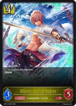 Image of Albert, Levin Saber (SP01-014EN) - SP01 Seaside Memories