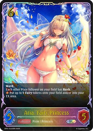 Image of Aria, Fairy Princess (SL) (SP01-SL03EN) - SP01 Seaside Memories