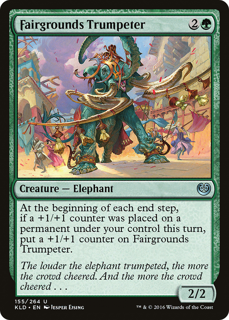 Image of Fairgrounds Trumpeter (KLD-155) - Kaladesh