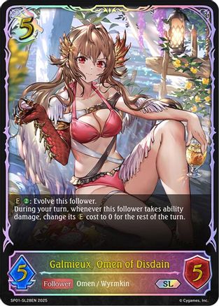 Image of Galmieux, Omen of Disdain (SL) (SP01-SL28EN) - SP01 Seaside Memories