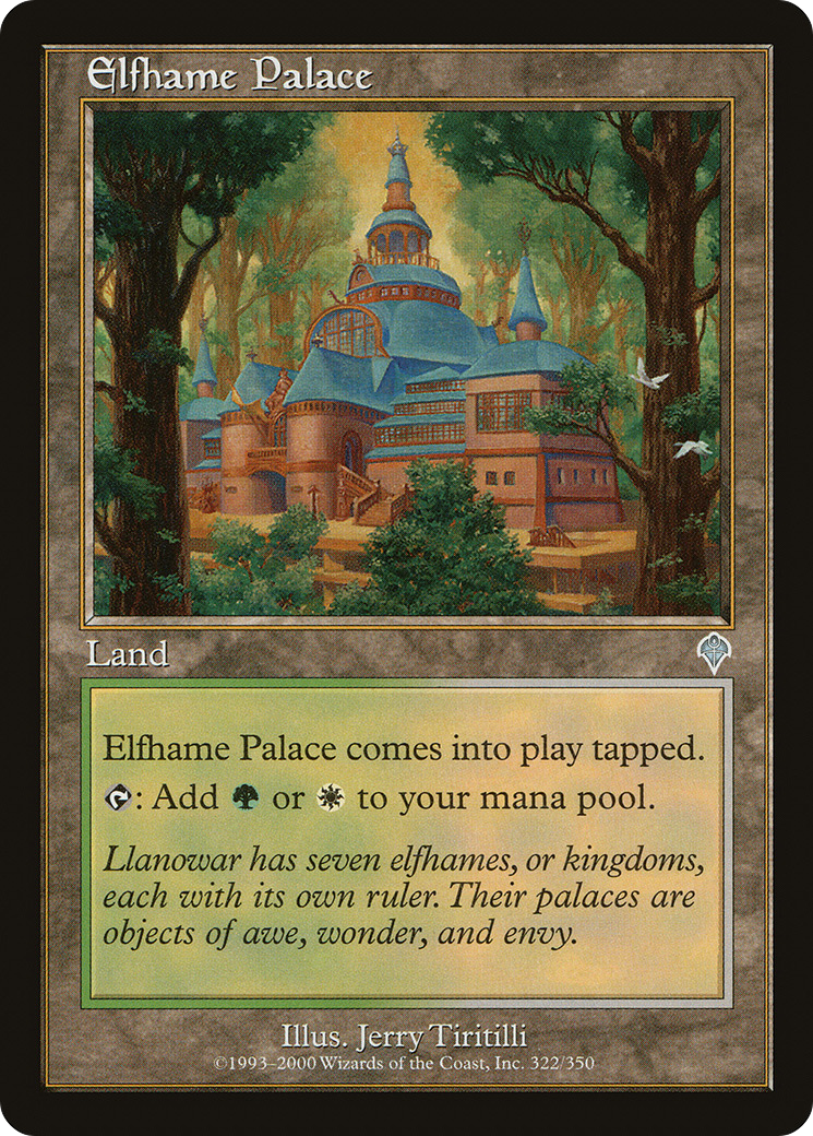 Image of Elfhame Palace (INV-322) - Invasion Foil