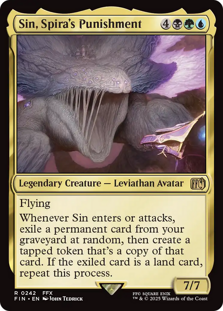 Image of Sin, Spira's Punishment (FIN-242) - FINAL FANTASY Foil