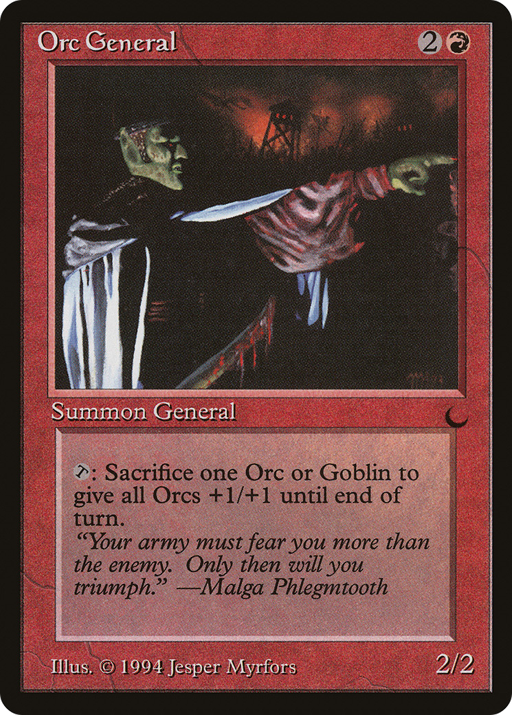Image of Orc General (DRK-) - The Dark