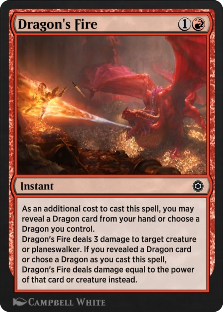 Image of Dragon's Fire (HBG-178) - Alchemy Horizons: Baldur's Gate