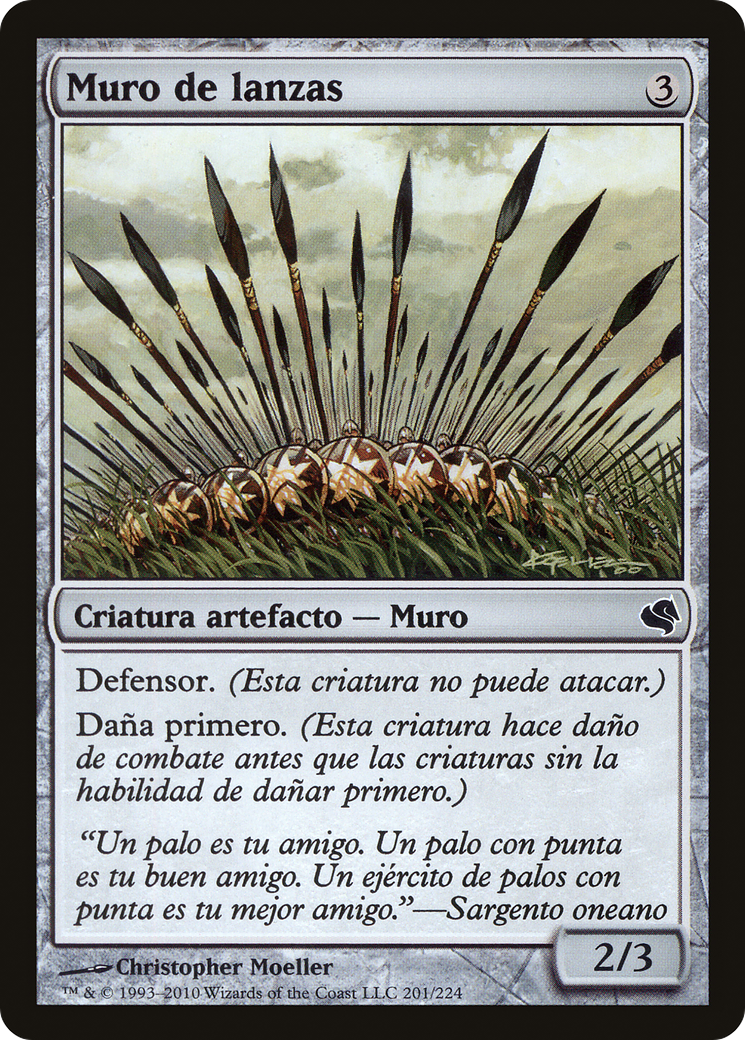 Image of Wall of Spears (Spanish) - 
