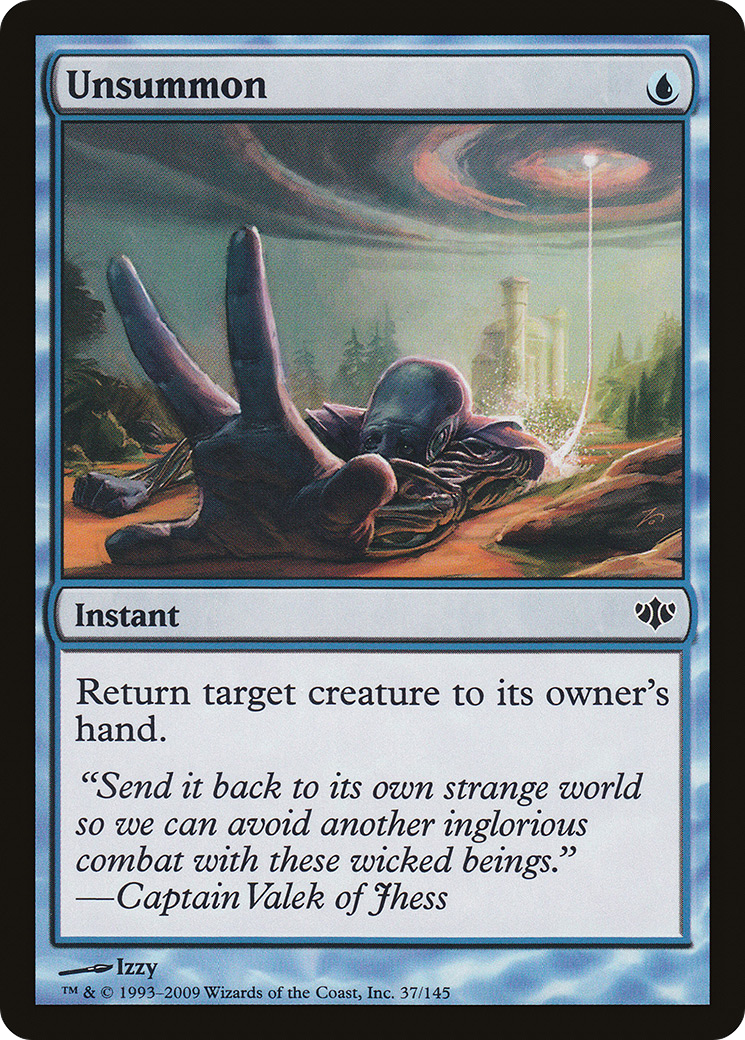 Image of Unsummon (CON-037) - Conflux Foil