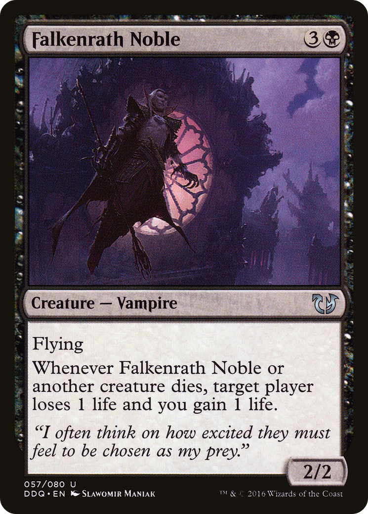 Image of Falkenrath Noble (DDQ-057) - Duel Decks: Blessed vs. Cursed