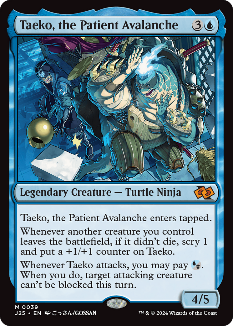 Image of Taeko, the Patient Avalanche (Anime) (J25-039) - Foundations Jumpstart