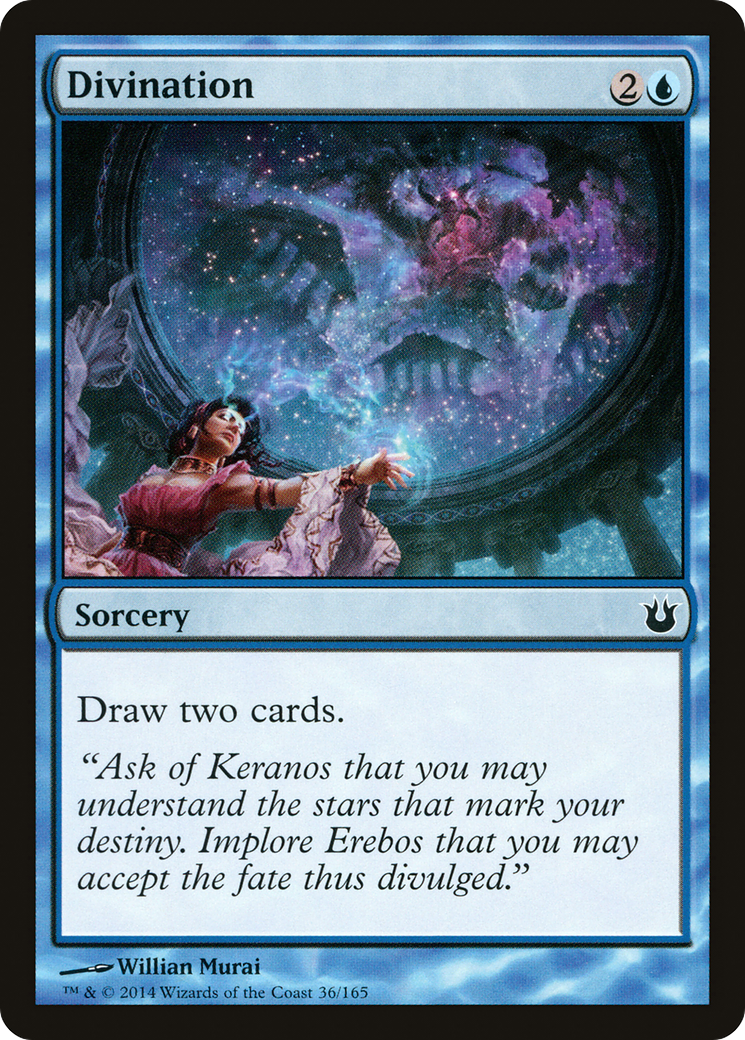Image of Divination (BNG-036) - Born of the Gods Foil