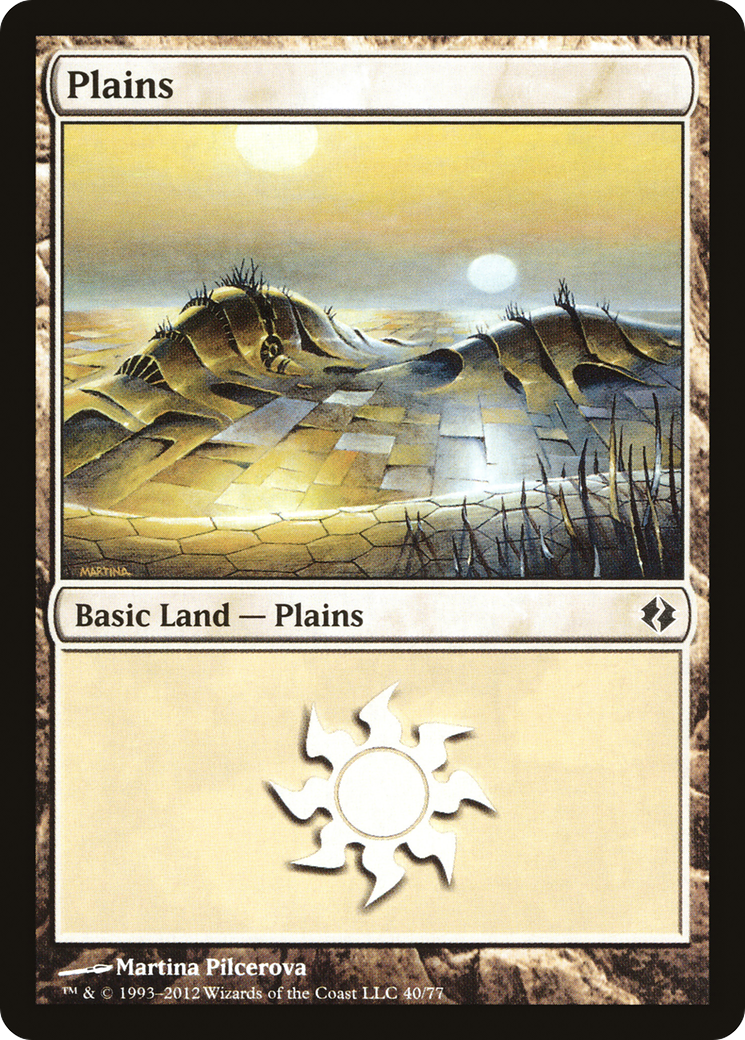 Image of Plains (40) (DDI-040) - Duel Decks: Venser vs. Koth