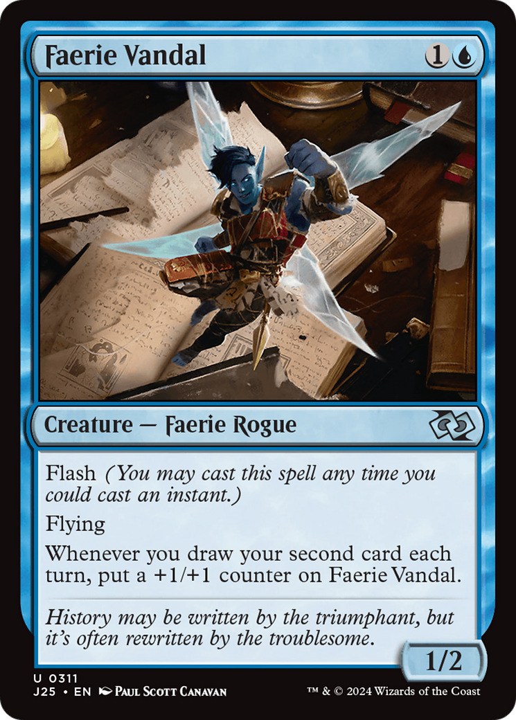 Image of Faerie Vandal (J25-311) - Foundations Jumpstart