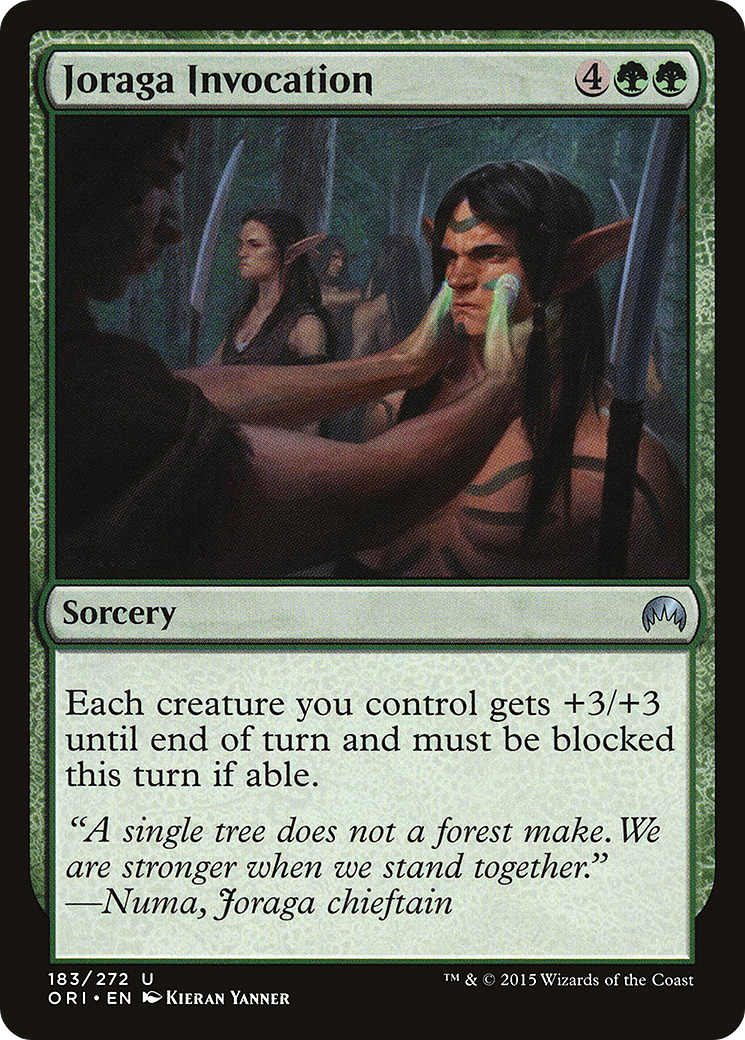 Image of Joraga Invocation (ORI-183) - Magic Origins