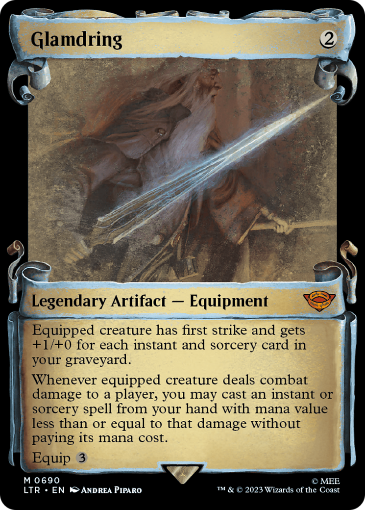 Image of Glamdring (Showcase Scrolls) (LTR-690) - The Lord of the Rings: Tales of Middle-earth: (Showcase)