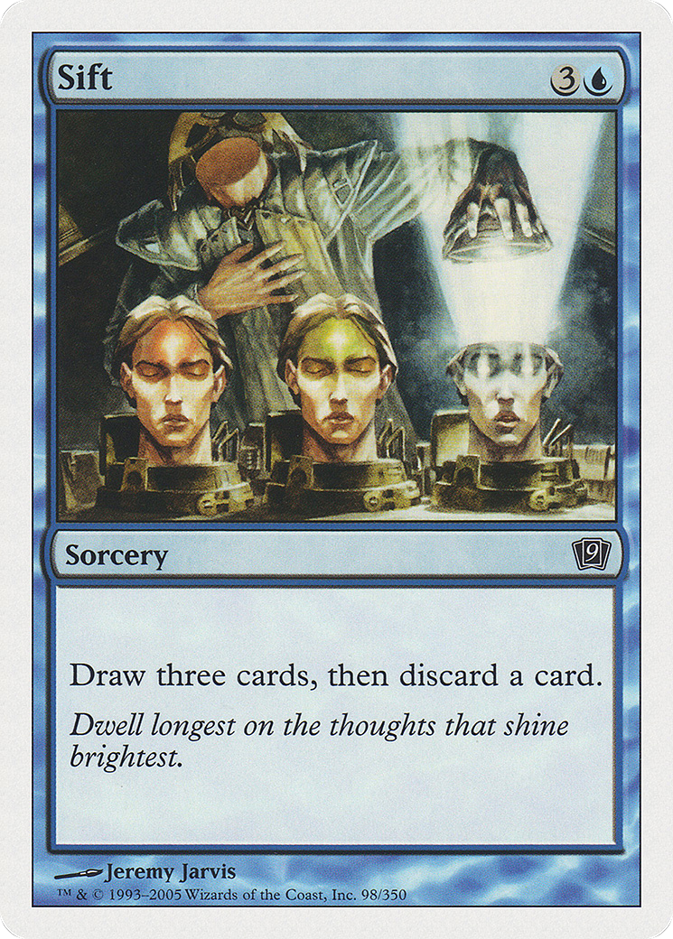 Image of Sift (9ED-098) - 9th Edition Foil