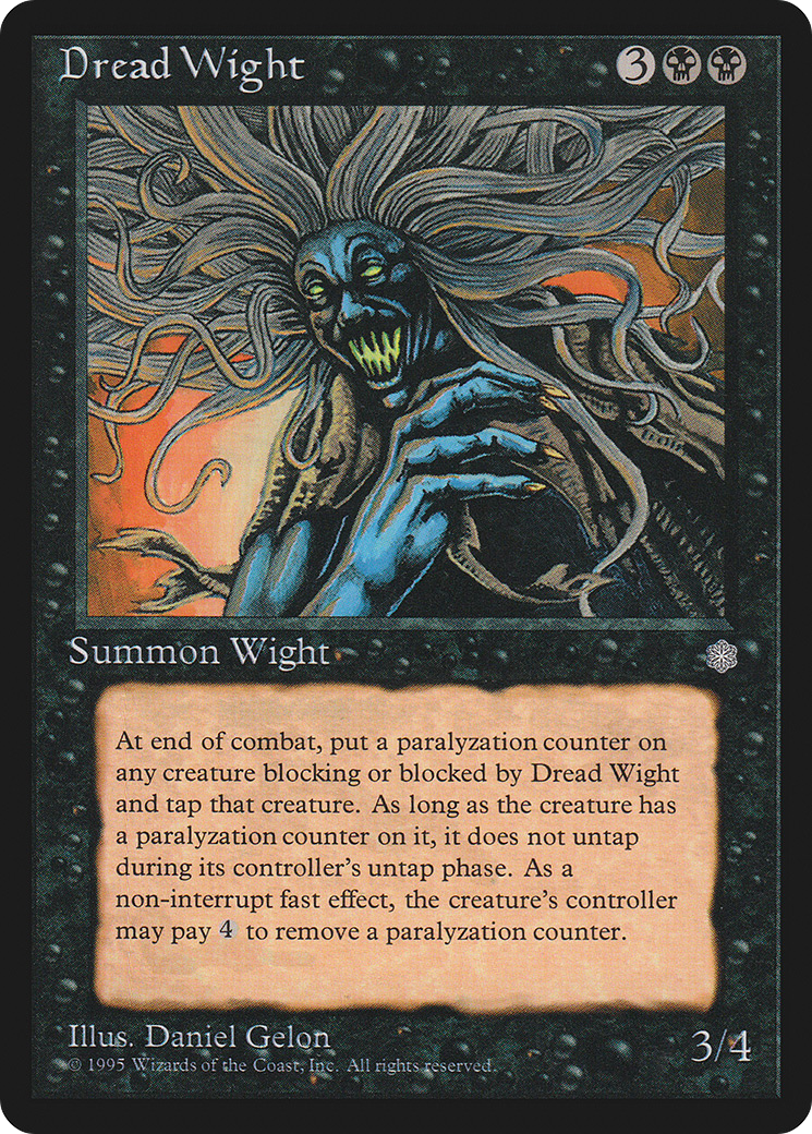 Image of Dread Wight (ICE-) - Ice Age