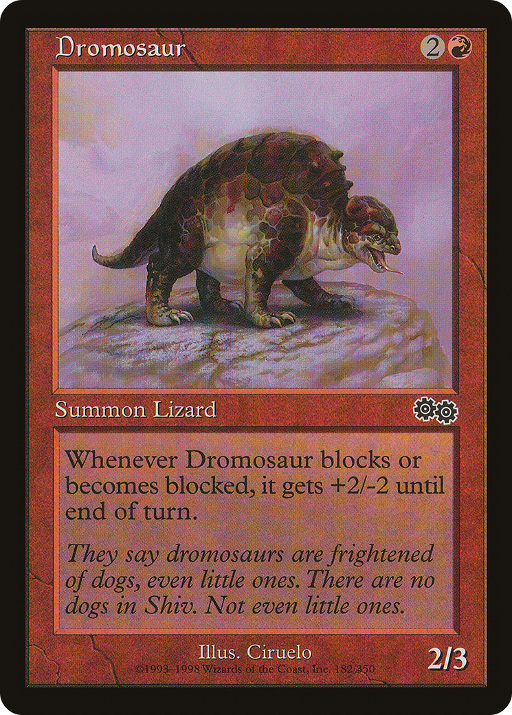 Image of Dromosaur (USG-182) - Urza's Saga
