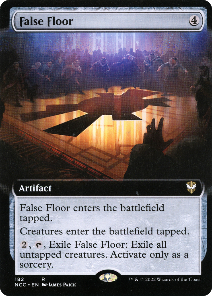 Image of False Floor (Extended Art) (NCC-182) - New Capenna Commander: (Extended Art)