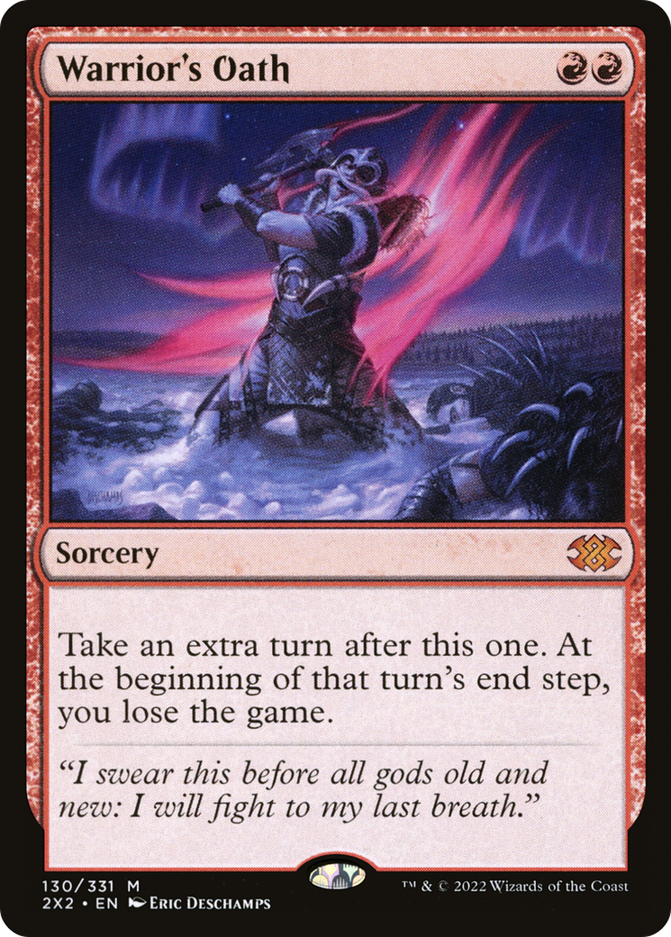 Image of Warrior's Oath (2X2-130) - Double Masters 2022 Foil