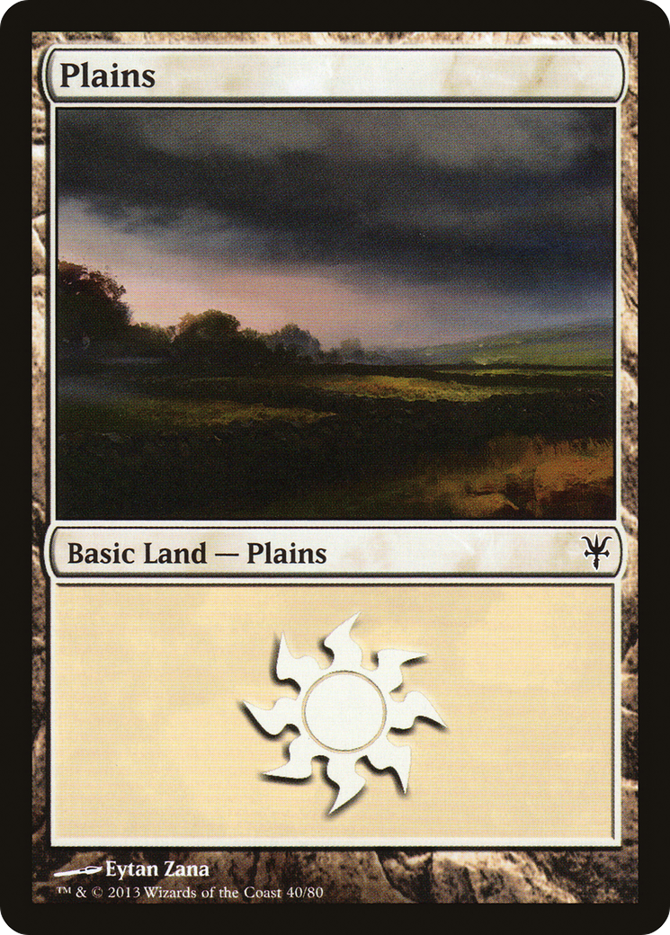 Image of Plains (40) (DDK-040) - Duel Decks: Sorin vs. Tibalt