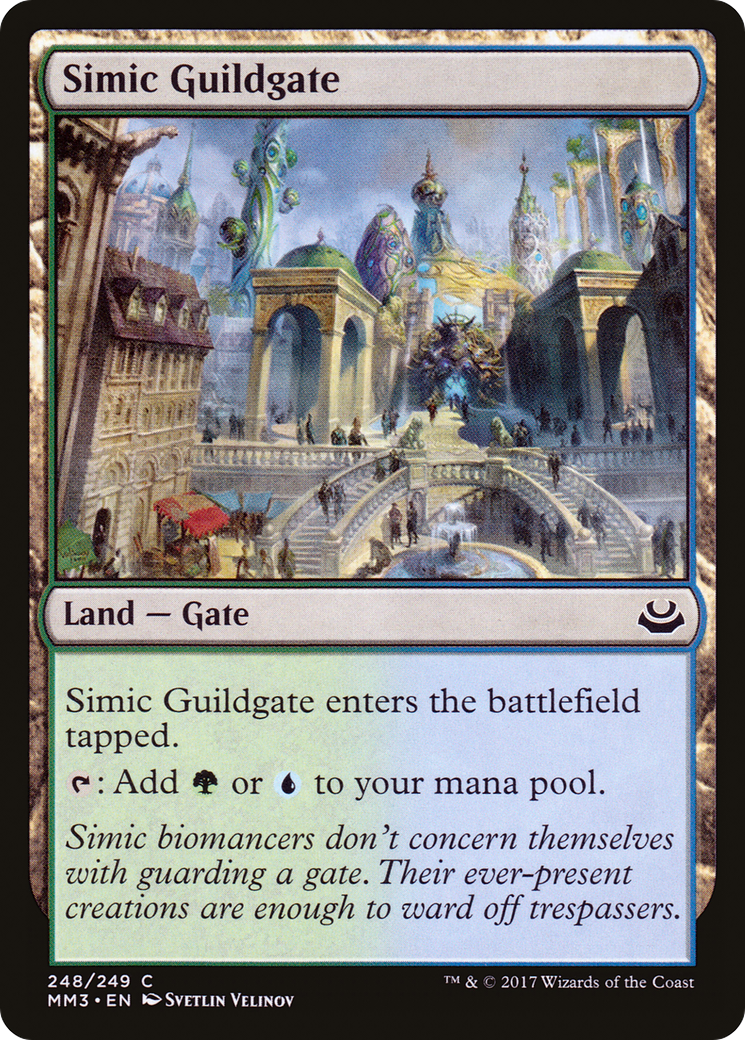 Image of Simic Guildgate (MM3-248) - Modern Masters 2017 Foil