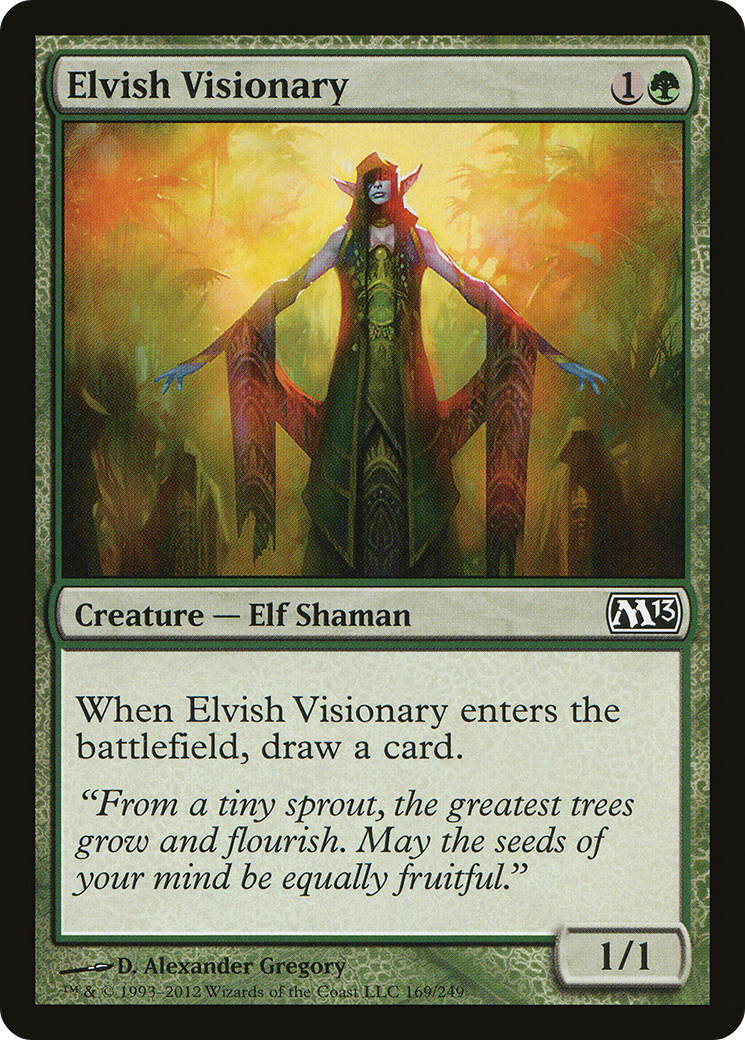 Image of Elvish Visionary (M13-169) - Magic 2013