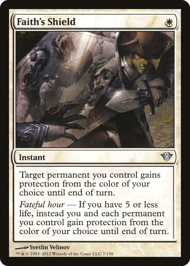 Image of Faith's Shield (DKA-007) - Dark Ascension