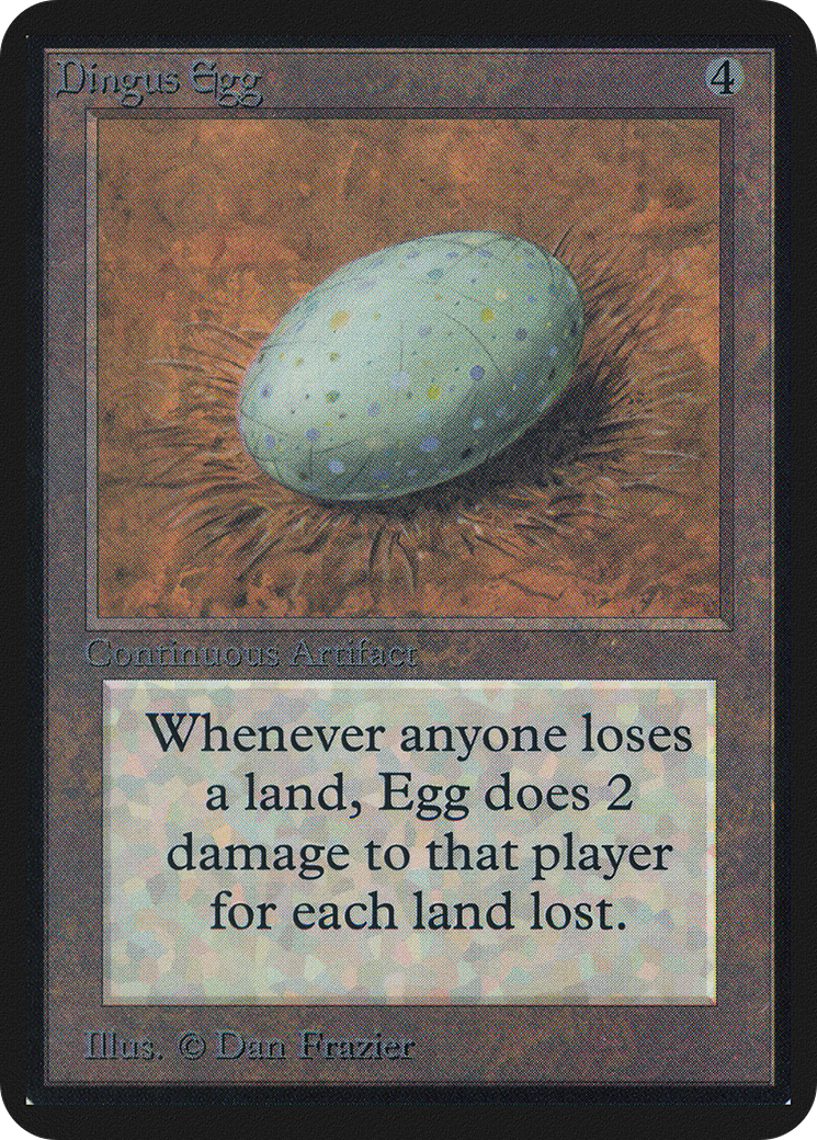 Image of Dingus Egg (LEA-) - Limited Edition Alpha