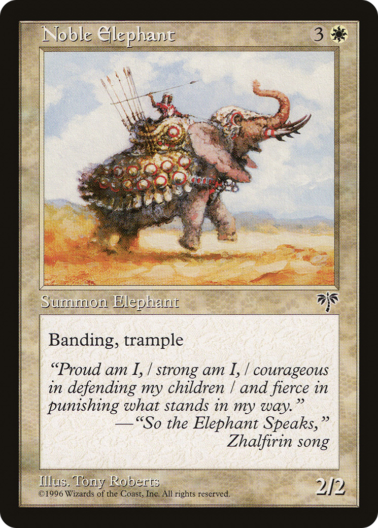 Image of Noble Elephant (MIR-) - Mirage