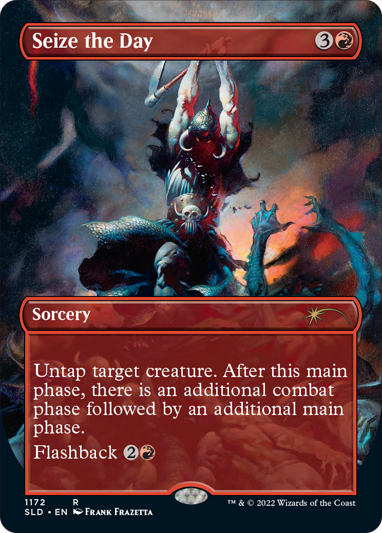 Image of Seize the Day (SLD-1172) - Secret Lair Drop (Borderless)
