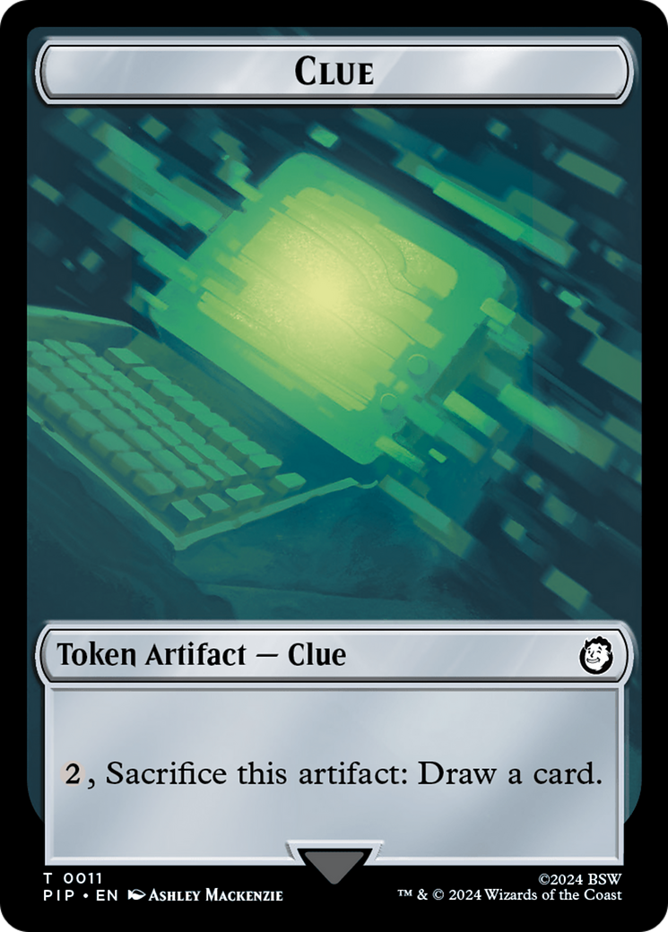 Image of Clue (TPIP-011) - Fallout Tokens Foil