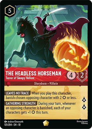 Image of The Headless Horseman - Terror of Sleepy Hollow (125/204) - Whispers in the Well