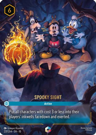 Image of Spooky Sight (Enchanted) (237/204) - Whispers in the Well Holofoil