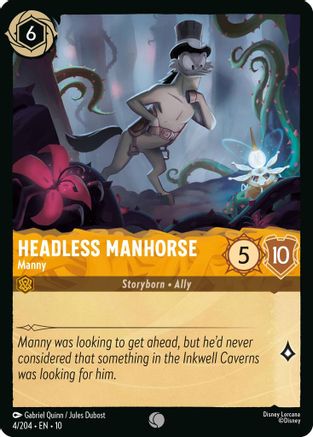 Image of Headless Manhorse - Manny (4/204) - Whispers in the Well Cold Foil