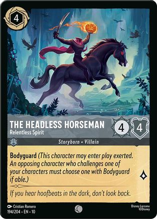 Image of The Headless Horseman - Relentless Spirit (194/204) - Whispers in the Well