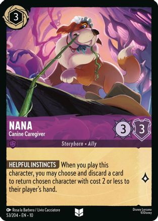 Image of Nana - Canine Caregiver (53/204) - Whispers in the Well Cold Foil