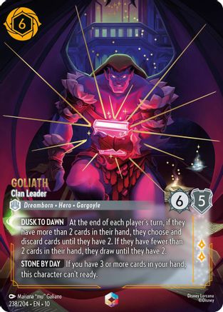 Image of Goliath - Clan Leader (Enchanted) (238/204) - Whispers in the Well Holofoil
