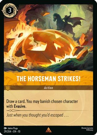 Image of The Horseman Strikes! (29/204) - Whispers in the Well Cold Foil