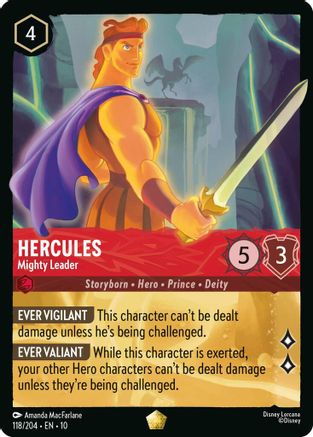 Image of Hercules - Mighty Leader (118/204) - Whispers in the Well