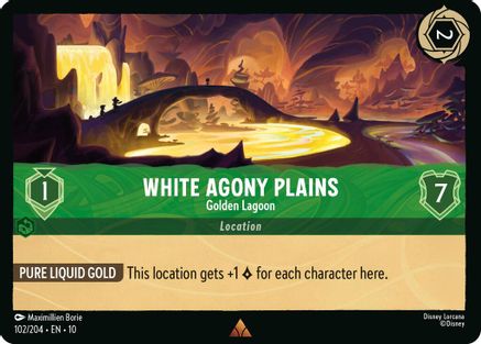 Image of White Agony Plains - Golden Lagoon (102/204) - Whispers in the Well