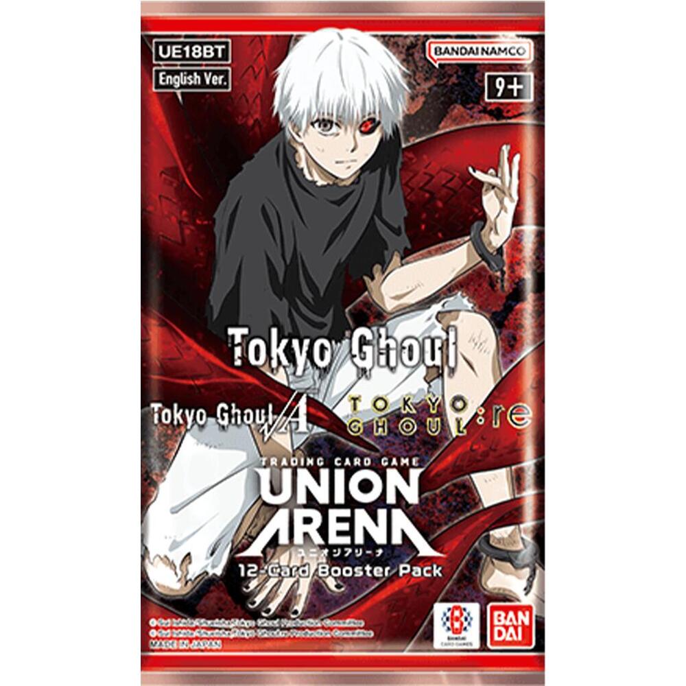 Image of UNION ARENA CARD GAME: BOOSTER PACK: TOKYO GHOUL (UE18BT) PACK